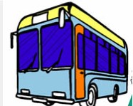 Buszos játékok színező 2 ingyen játék
